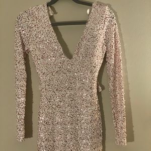 Bodycon Mini Embellished Dress
